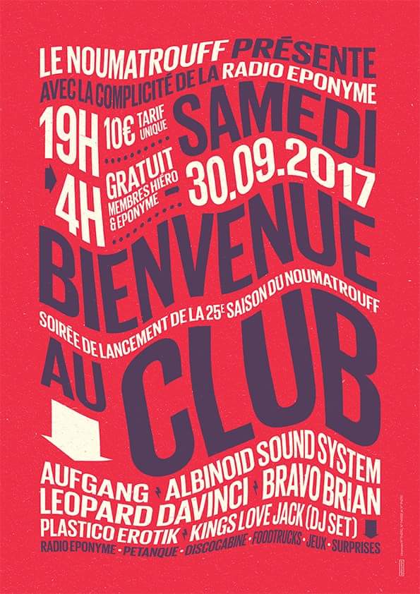 La Radio Eponyme (@laradioeponyme) on Twitter photo Tu fais quoi samedi 30 septembre ? 😎 Go go go <a href="/Noumatrouff/">Noumatrouff</a>, on lance notre saison ensemble jusqu'au bout de la nuit ! 🎉#bienvenueauclub Tu fais quoi samedi 30 septembre ? 😎 Go go go <a href="/Noumatrouff/">Noumatrouff</a>, on lance notre saison ensemble jusqu'au bout de la nuit ! 🎉#bienvenueauclub