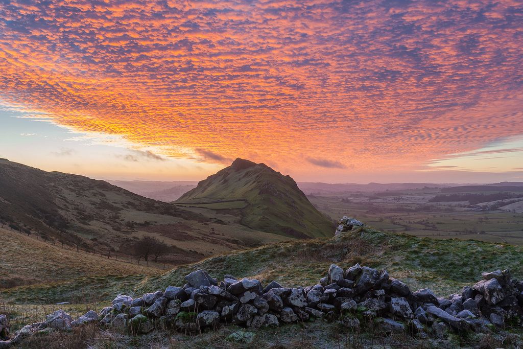 Even today it is the best sunrise I have ever witnessed in my life, January 5th 2014 from Tor Rock admiring Chrome Hill #peakdistrict