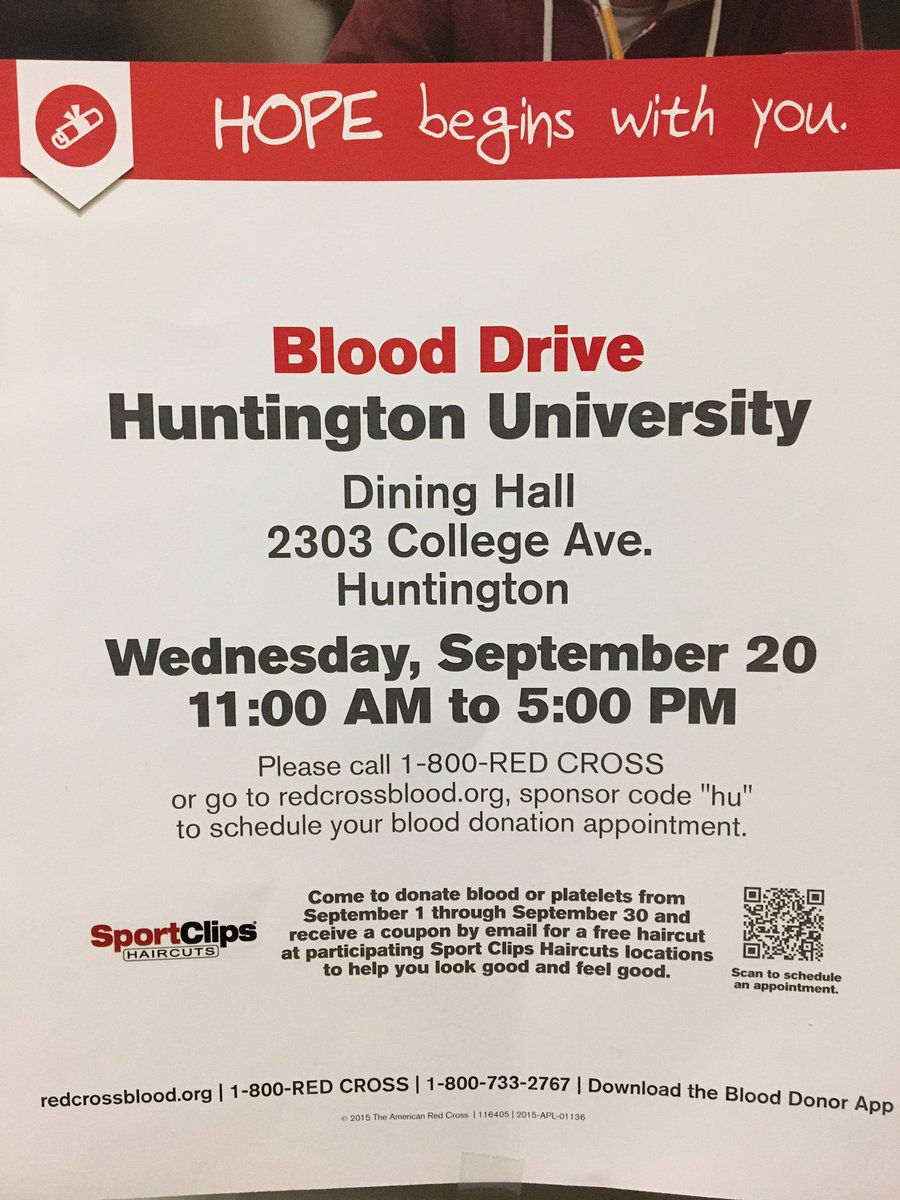 FriesenCenter's tweet photo. Blood drive sign ups start today! We will be set up in the D.C. during lunch and dinner. https://t.co/RkV13lqr2q