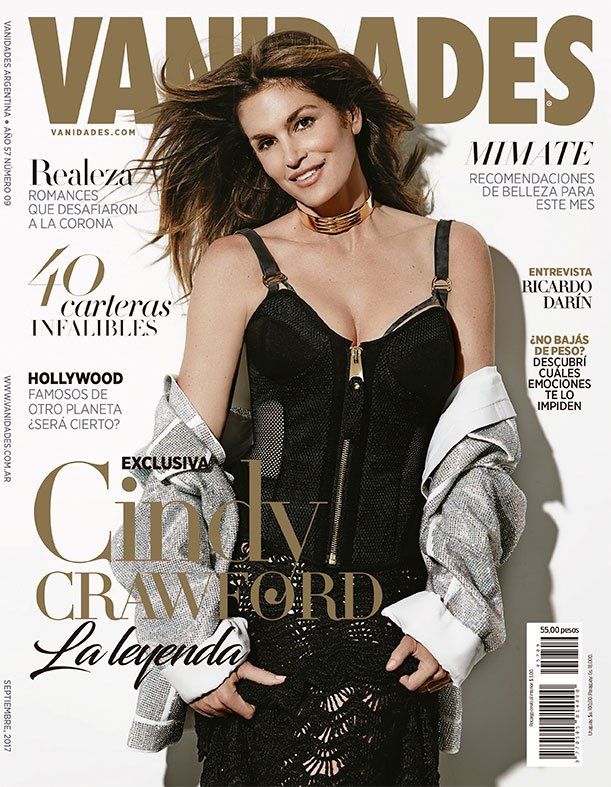 ¡Ya salió! Cindy Crawford en tapa + Romances que desafiaron a la corona + Tips de belleza + Carteras infalibles + Ricardo Darín.