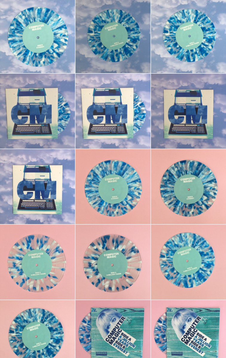 Computer Magic - A Million Years / Everest Split 7" bit.ly/2gXdQBV