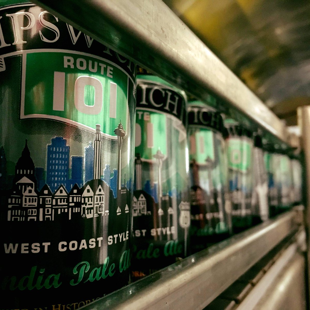 #Mondays aren't so bad when you have these rolling off your canning line... #DrinkIpswich