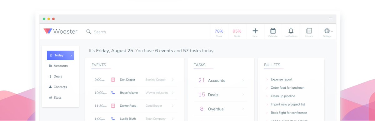 WoosterIO's tweet photo. Join Our Weekly Newsletter with the freshest sales stories, tips, and tools. 🚀 https://t.co/vcRCPQMS06