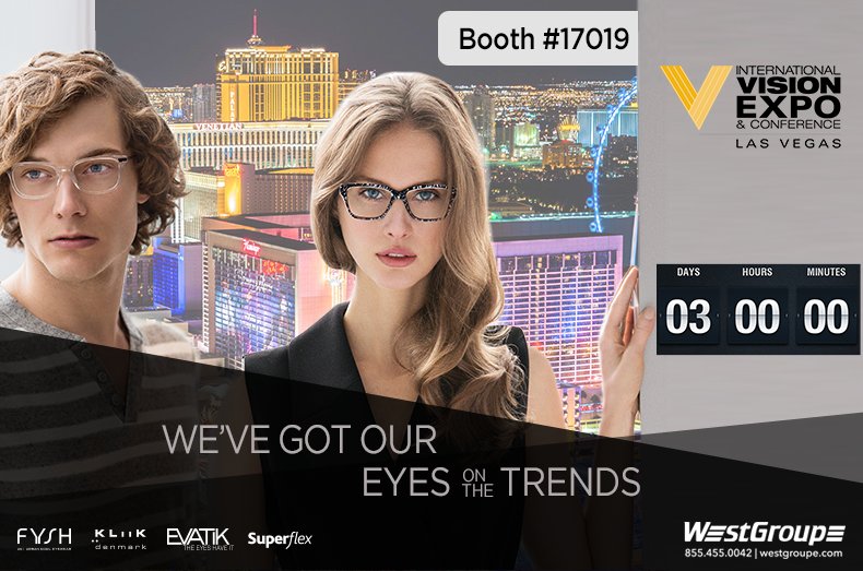 WestGroupe's tweet photo. We are gearing up for a very exciting #VisionExpo - visit us at booth 17019. #F4YF https://t.co/TOztKRZVd3