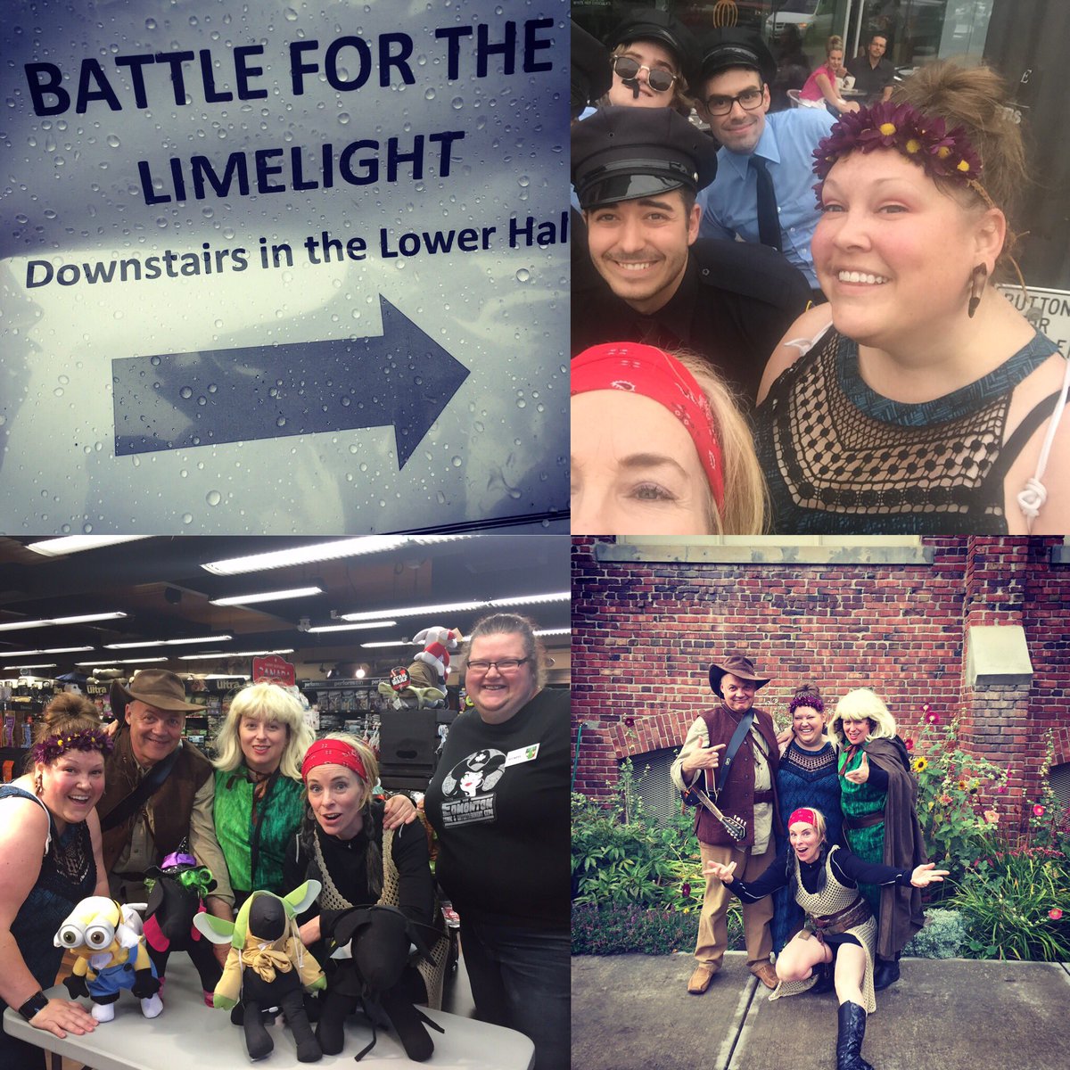 Thx <a href="/NLTEdmonton/">@NLTEdmonton</a> you know how to bring a community 2gether with epic battle #NLTlimelight #yegarts #yegtheatre #amazingrace #scavengerhunt