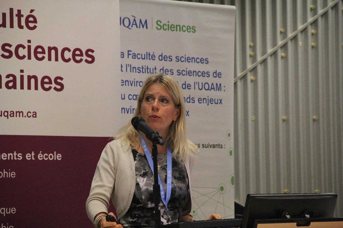 IPCC_CH's tweet photo. Listen to D. Ürge-Vorsatz #IPCC WGIII Vice-Chair presenting key findings on #ClimateChange Mitigation @UQAM https://t.co/FpqUseEe07 #IPCC46 https://t.co/aPg4FJay1J