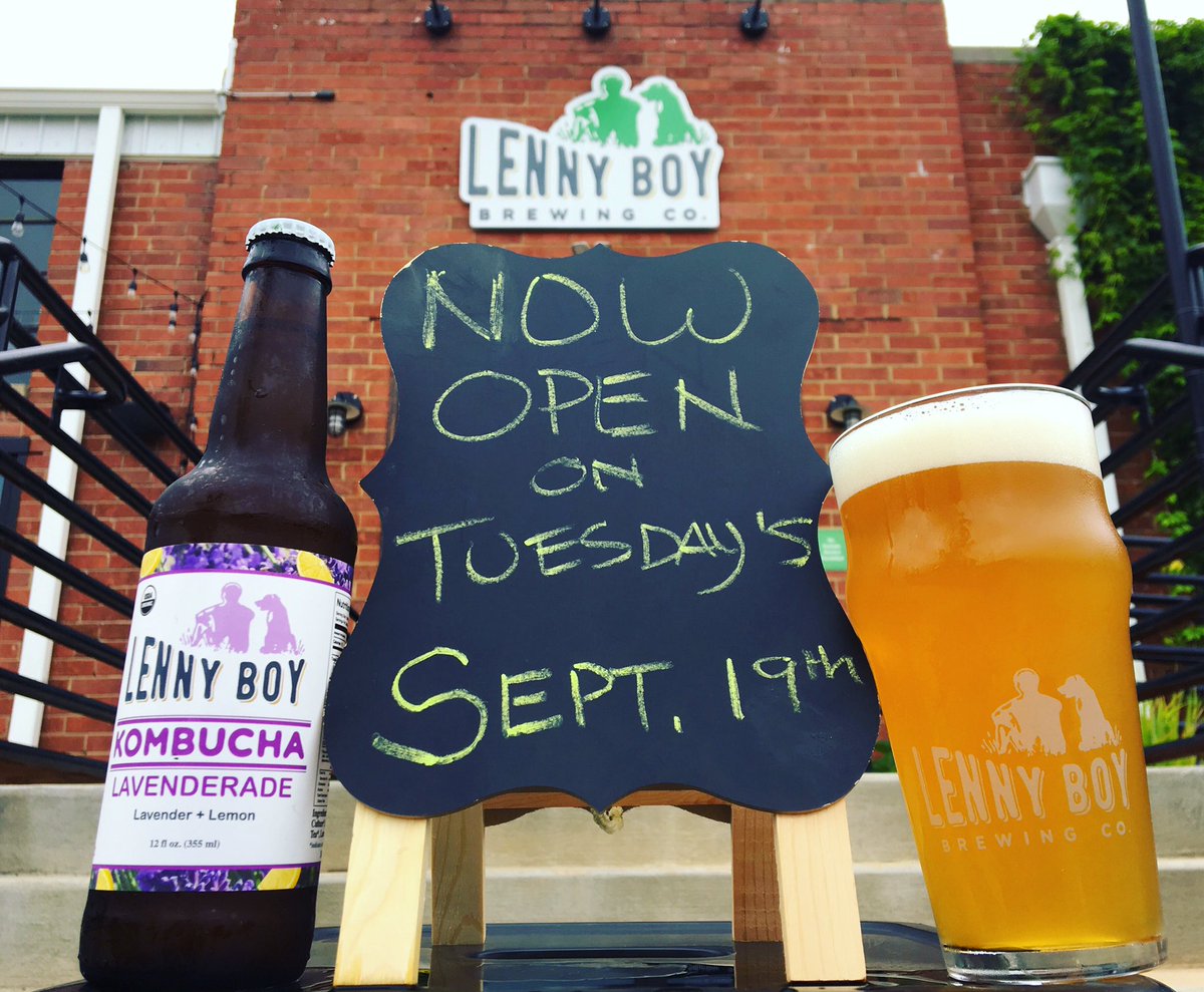 🍺Hey Lenny Boy fans, 
Tuesday's just got a little bit better. By popular demand, we will now be open on Tuesdays starting September 19th.