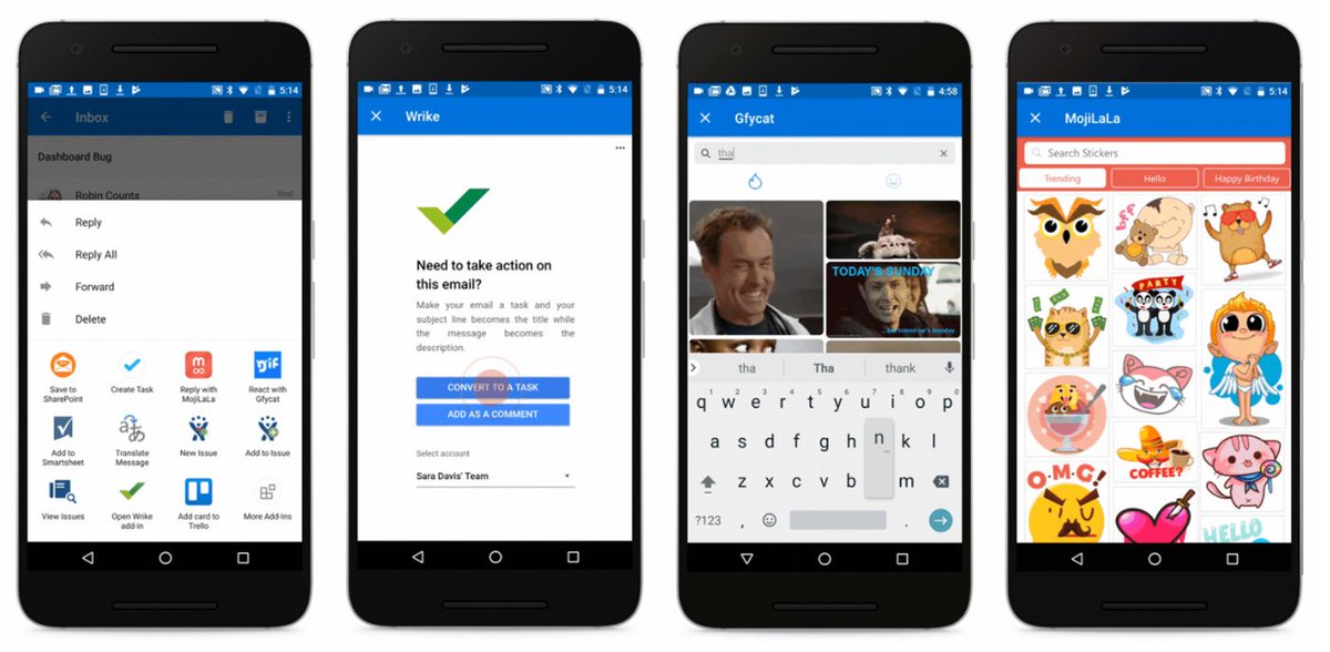 charlesmilander's tweet image. Microsoft brings app add-ins to Outlook on Android
bit.ly/2xZSBXy #charlesmilander #Entrepreneur