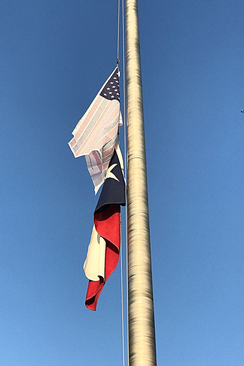 JimTorrence's tweet photo. #CoyleMiddleSchool's 9/11 Honor Flag ceremony was a success!

FYI: All 2,977 lives that were lost are printed on the flag.

#CMSbelieve https://t.co/yZZiz1OJAB
