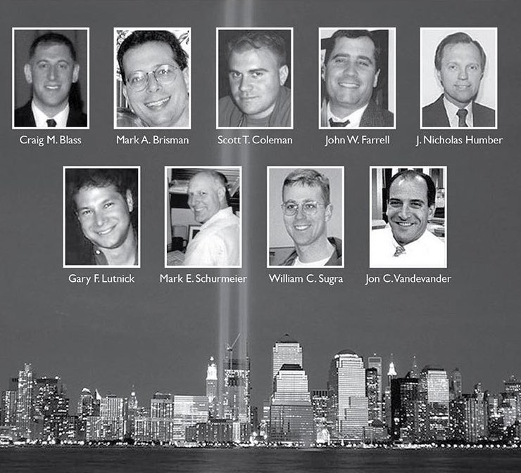 Beta Delta would like to take a moment to remember the brothers we tragically lost on September 11th. #neverforget