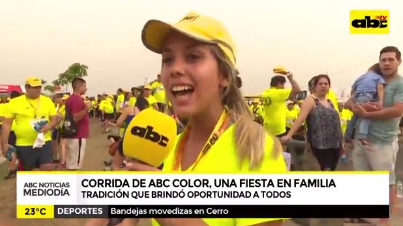 ABCTVpy's tweet photo. #CorridaABC, una fiesta en familia. Tradición que brindó oportunidad a todos #ABCTVpy https://t.co/vGo6VkgzuN