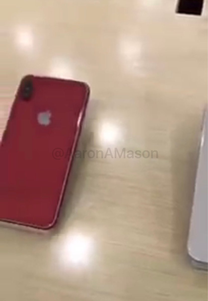 ron Mason A Twitter Sketchy Pictures Shows Possible Red Iphone X Iphone 8 Color Option Applenews Iphonex Rediphonex Iphone8