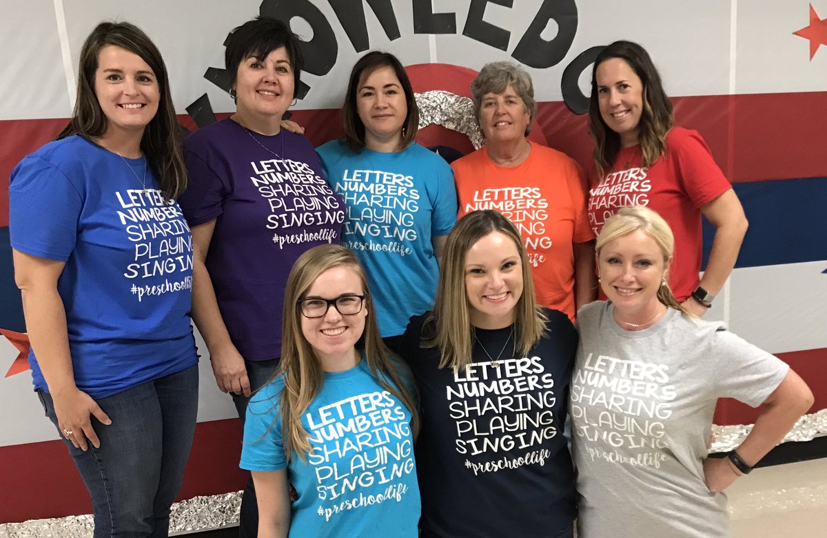 jjenningsslp's tweet photo. The BEST PreK/PPCD team around! #preschoollife #RockwallPreK #PPCD #ILoveRockwallISD #BSECubs @CubInfo https://t.co/Gif3UNOkN1