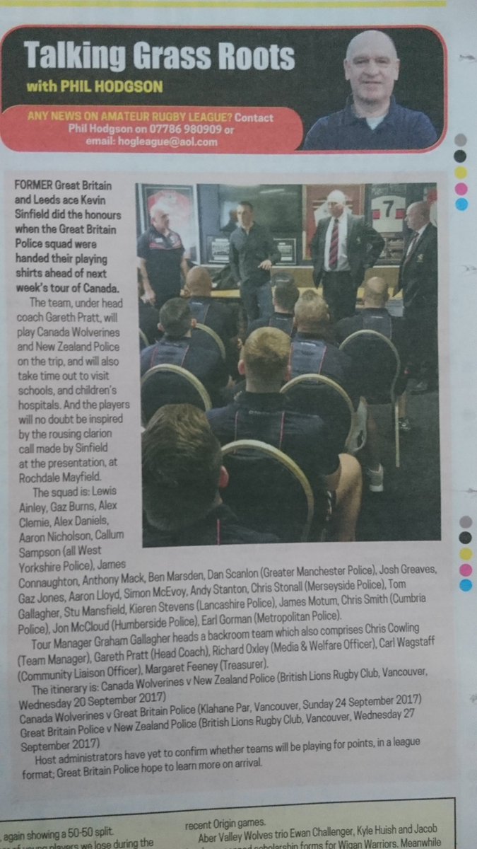 Great Britain Police Rugby League Association tweet media