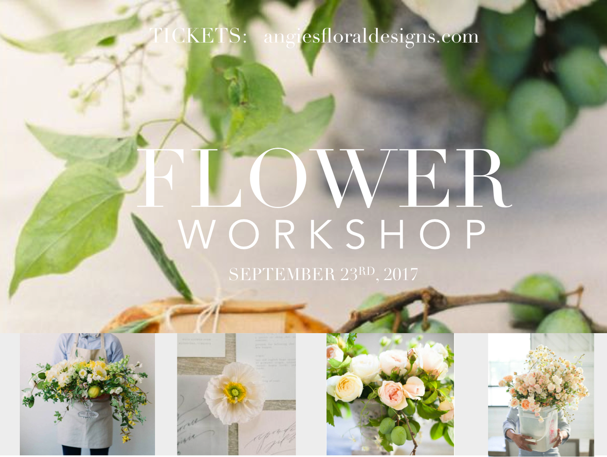 AngiesFloral's tweet photo. Do you have your ticket for our Flower Workshop? Coming up September 23rd! | #flowerworkshop #workshop #startup #elpasotexas #progress321 https://t.co/w2DVuBJmHl