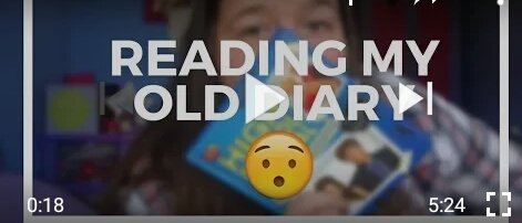 READING MY OLD DIARY

youtu.be/z35H3jCzXKU

#SmallYouTuberArmy #youtube #NewVideo #YouTuber #MondayMotivation #Monday