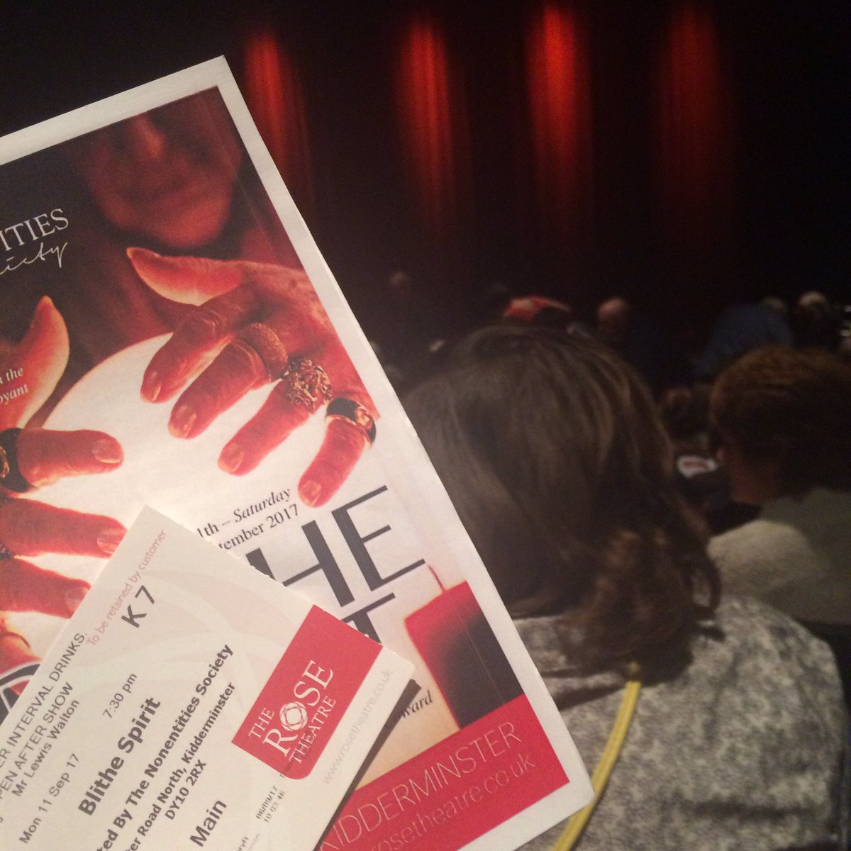 Enjoying watching 'Blithe Spirit' tonight. Review should be up soon!