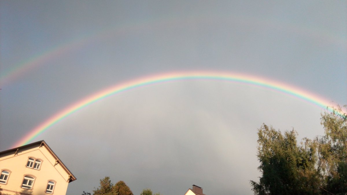 #rainbow #time #bright #colours