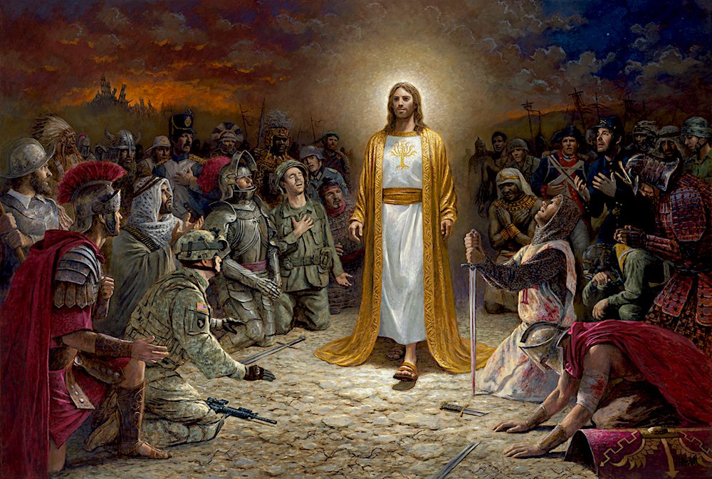 Peace Is Coming By Jon Mcnaughton