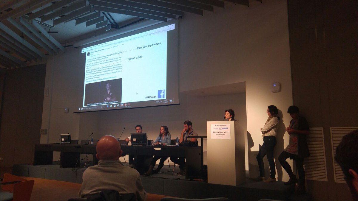 Live in Trieste (Italy) the Science Communication and Social Media Workshop by APECS-Italy <a href="/Polar_Research/">APECS</a>  #PaiSocial #SCAR