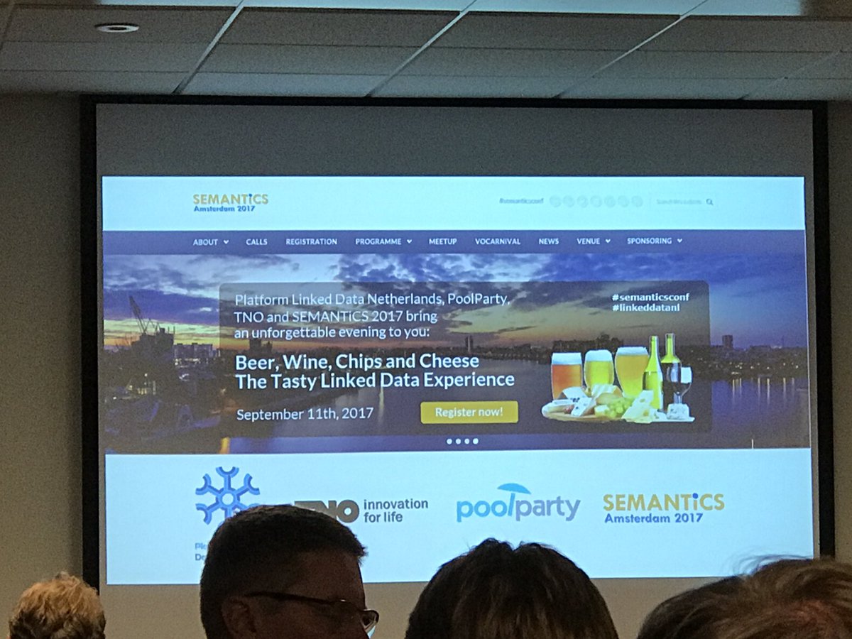 meeksee's tweet image. A great way to understand linked data... #semantics2017