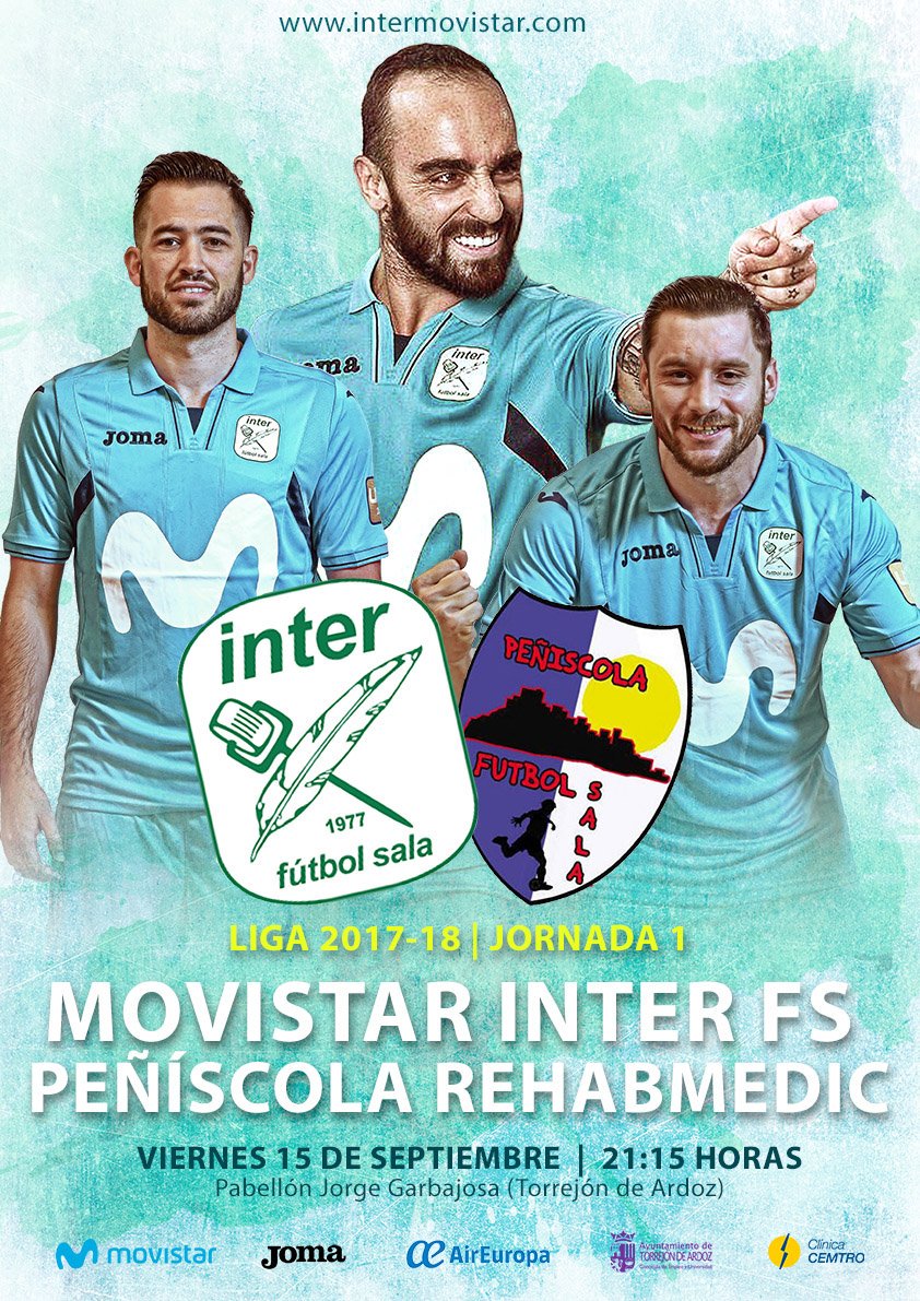 sarichaity's tweet photo. Empezamos el curso... @InterMovistar @LNFS89 https://t.co/SwpysR7nDv