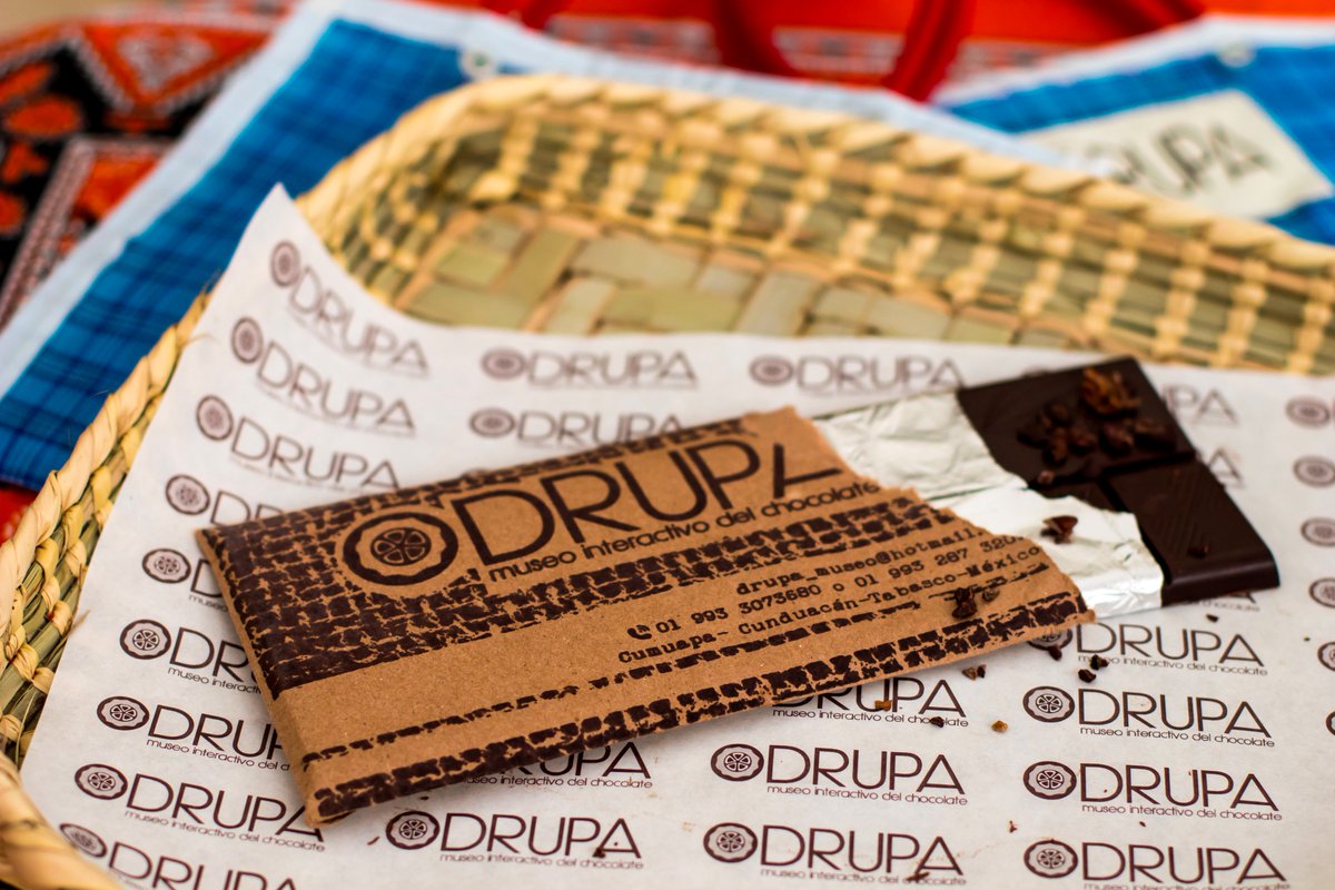 Durante el #ChocolateFestGV puedes preparar tu propia barra de chocolate. ¡<a href="/DRUPAmuseo/">DRUPA Museo</a> te explica cómo!
