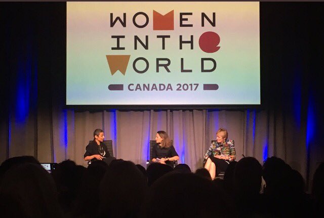 Tune in now: World On Fire- How Women Can Shape The World @cafreeland and #MargaretMacMillan. @WomenintheWorld facebook.com/womenintheworl…