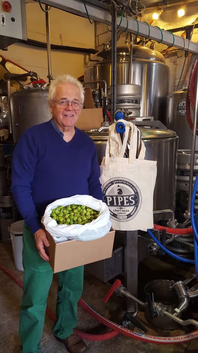 From fixing the frame to bagging the hops we are in the beer!looking forward to sampling the final product <a href="/pipesbrewery/">Pipes Brewery</a>