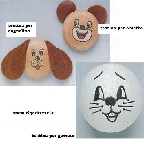 bravi_stefania's tweet photo. #testine #faccine già dipinte di ovatta per creare #gattino #cagnolino #orsetto #amigurumi o di #fommy #feltro disponibili da #tigerbazar https://t.co/9y00T5Tk16