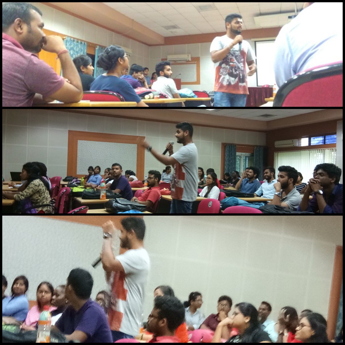 AnupKum194's tweet photo. Here is my first tweet and its dedicated to Sreeni Sir. I just want to thanku for such a wonderful session, this was the best day of my life https://t.co/fzvSrSrB2f