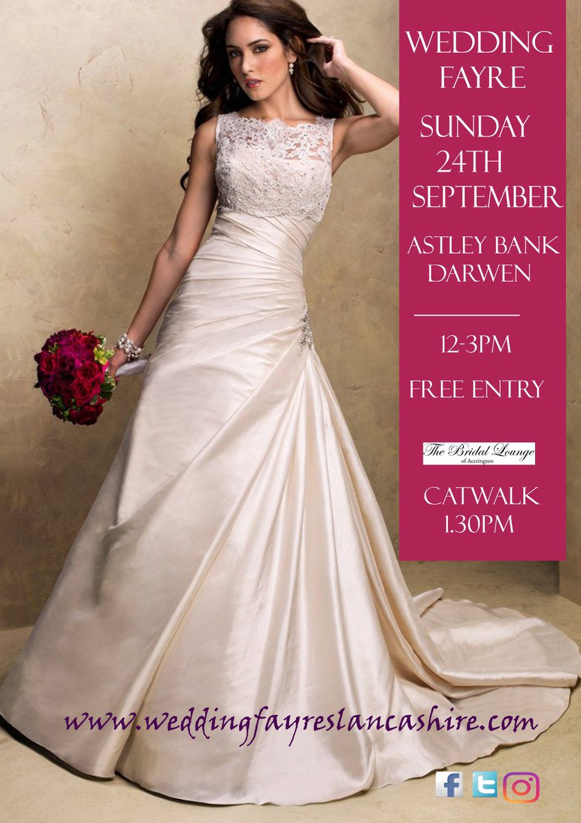 #Weddingfayre  Sunday 24th September 12-3 pm Astley Bank Darwen  catwalk 1.30pm <a href="/ASTLEYBANKHOTE1/">Astley Bank Hotel</a>  <a href="/AstleyBank/">Astley Bank Hotel</a>  <a href="/AstleyBankHotel/">Astley Bank Hotel</a>  #freeentry