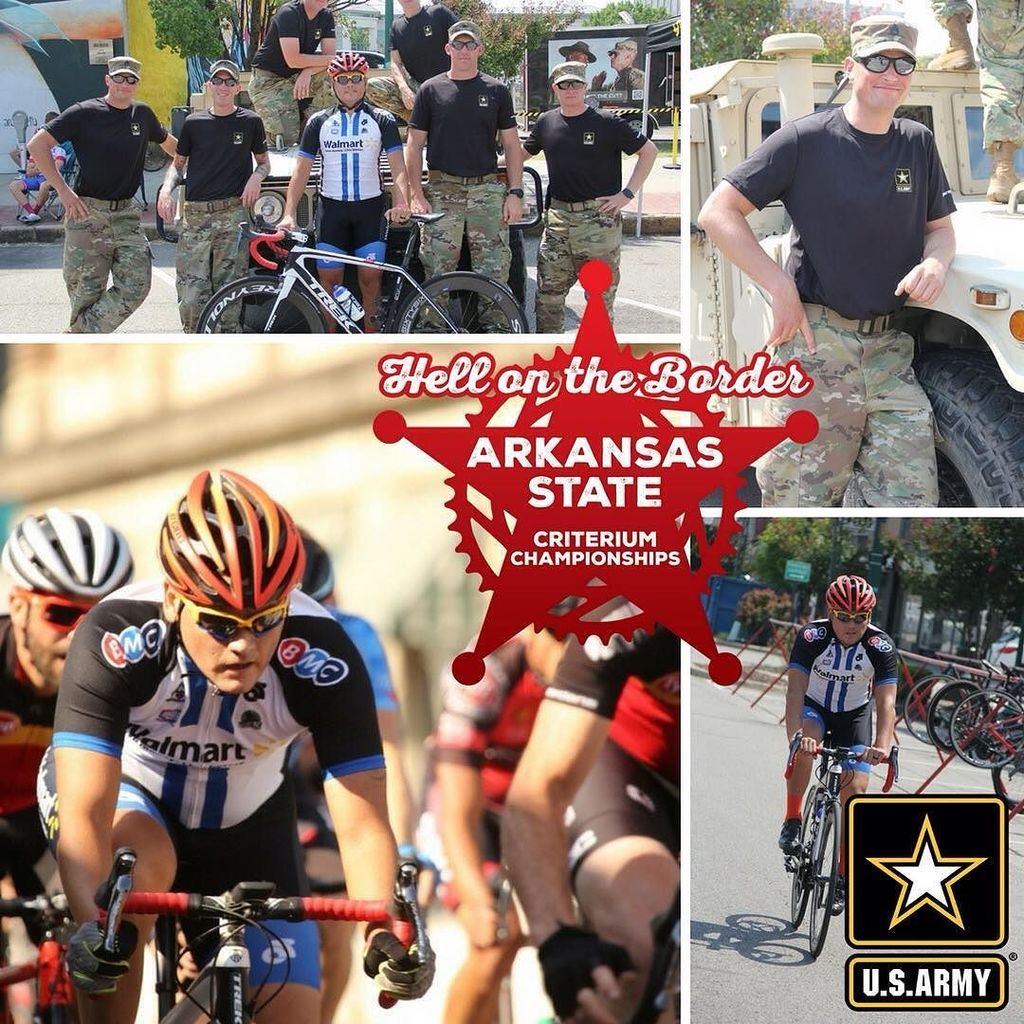 HellOnTheBorder's tweet photo. Get well brother. #hellontheborder #embracethepain #arstatecrit @goarmy #army #armystrong #championcycling #fortsmith #criterium #walmartgp… https://t.co/U21unk1vt4