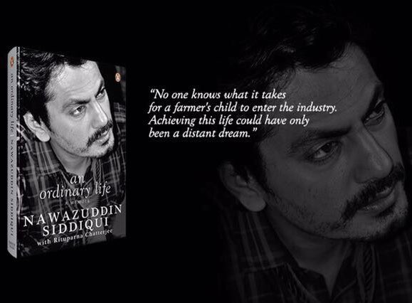 humasqureshi's tweet photo. Certainly not ordinary @Nawazuddin_S can't wait to read this journey ... https://t.co/ApqZsMUugJ