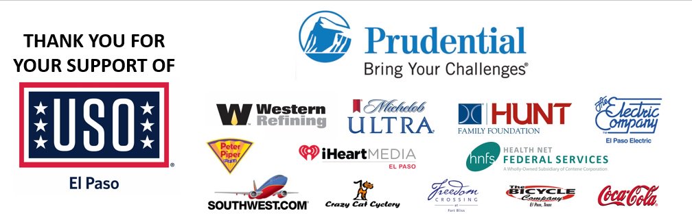 OryxChallenge's tweet photo. A huge thank you to all of our sponsors! We're looking forward to a great @USOElPaso Oryx Challenge! https://t.co/dSU7DWEDH5