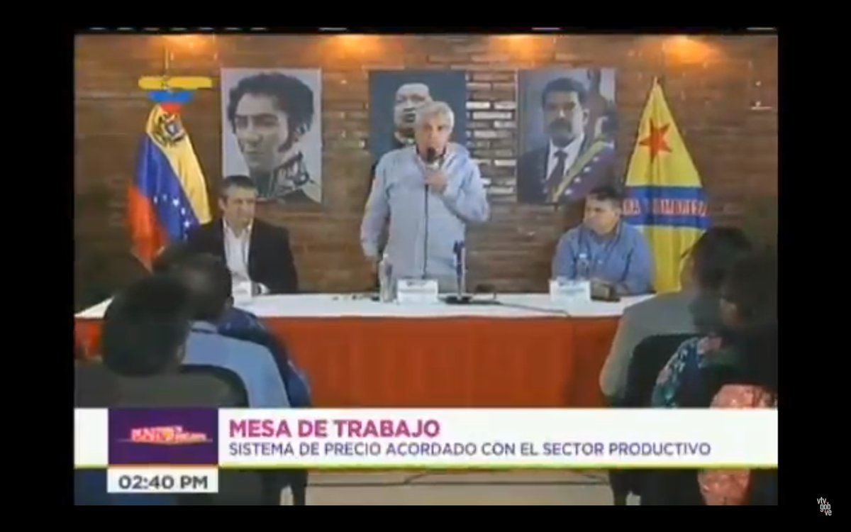 sundde_ve's tweet photo. #EnVivo Ministro @wcastroPSUV sostiene reunión con sector productivo para abordar sistema de precios acordado #VenezuelaDignidadGlobal https://t.co/hafXJmK33L
