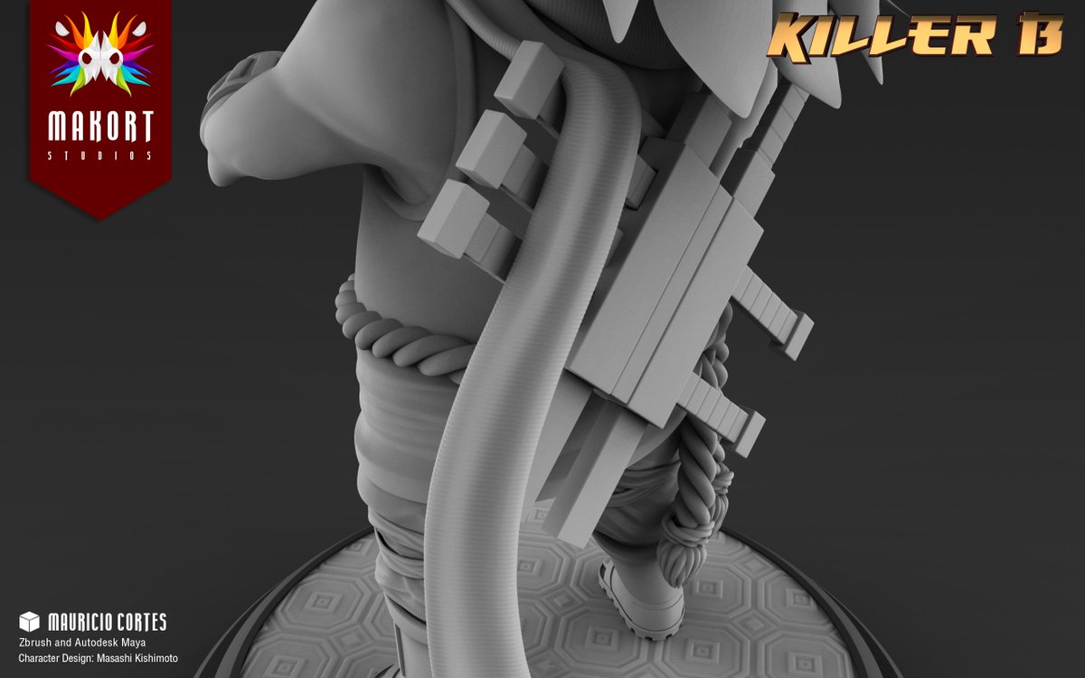 Makort Studios On Twitter Naruto Killerbee Hachibi Zbrush Practice Chibi Digitalsculpt 3d Sculpt Maya Autodesk Fanart 3dmodel Narutoshippuden Https T Co Fn7daph7yp