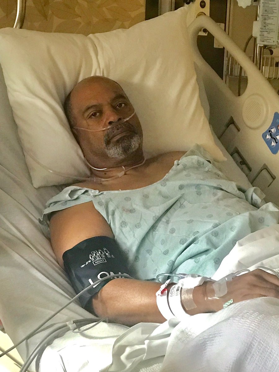 r_murray9999's tweet photo. Finally got out of hospital.   
Men: take care of your health !!  Check your prostate regularly. https://t.co/jsGVMelHu1