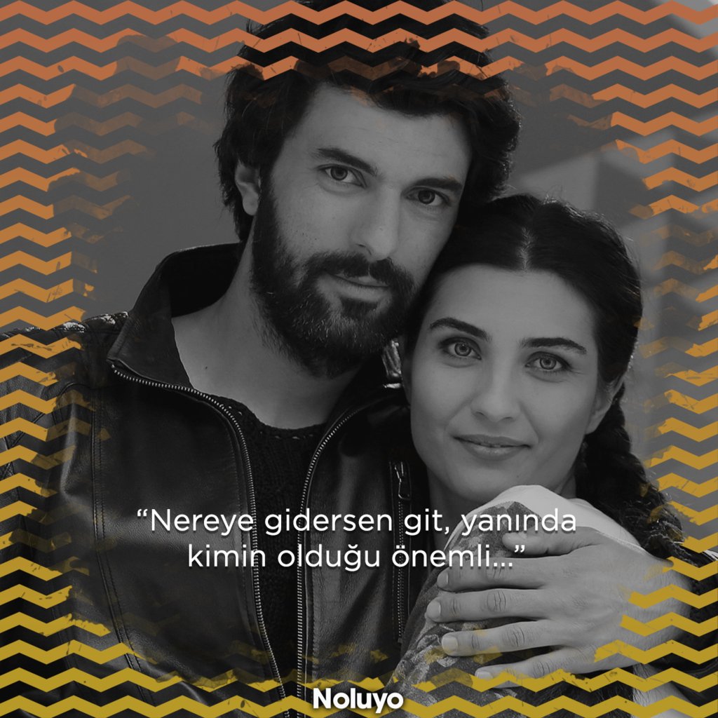 noluyotv's tweet photo. Günün repliği #KaraParaAşk'tan geliyor. 💛 #TubaBüyüküstün #EnginAkyürek #ElMer https://t.co/9soWcjIAb5