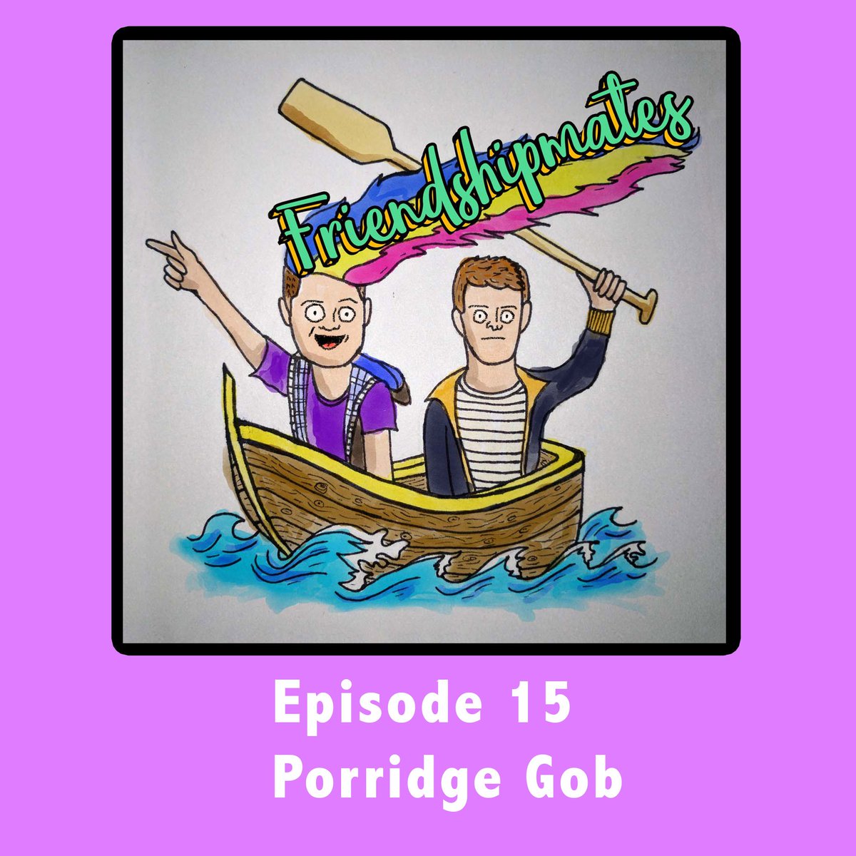 JackAndBec's tweet photo. Land based friends, we got a new Ep. Pop some porridge on your gob and give it a listen. https://t.co/sWFamRD9yM https://t.co/e3Sd0KjPzC
