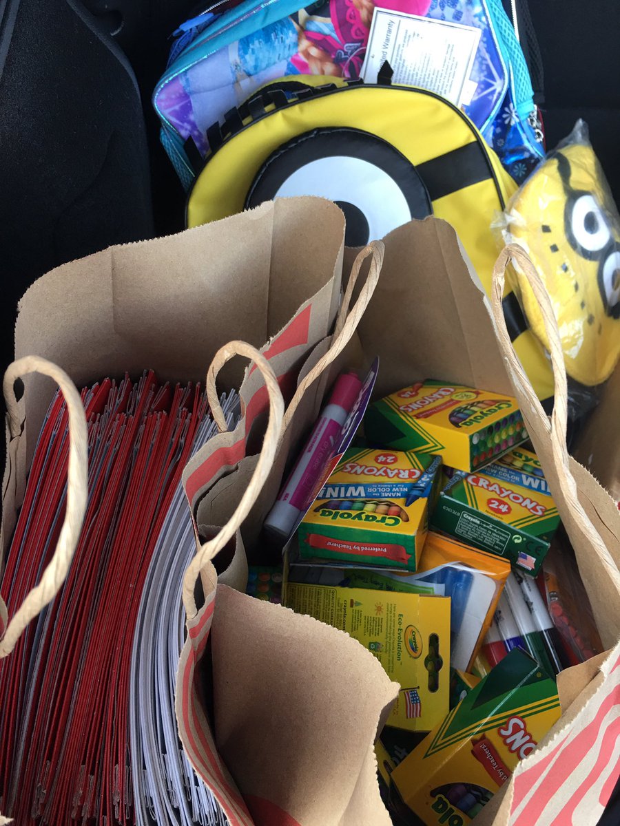 Truly thankful for Target 1061! I know the kiddos in Houston will be even more grateful <a href="/kelseys1061/">Kelsey Sanders</a> <a href="/DerinBriggs/">Derin</a> #Houstonstrong