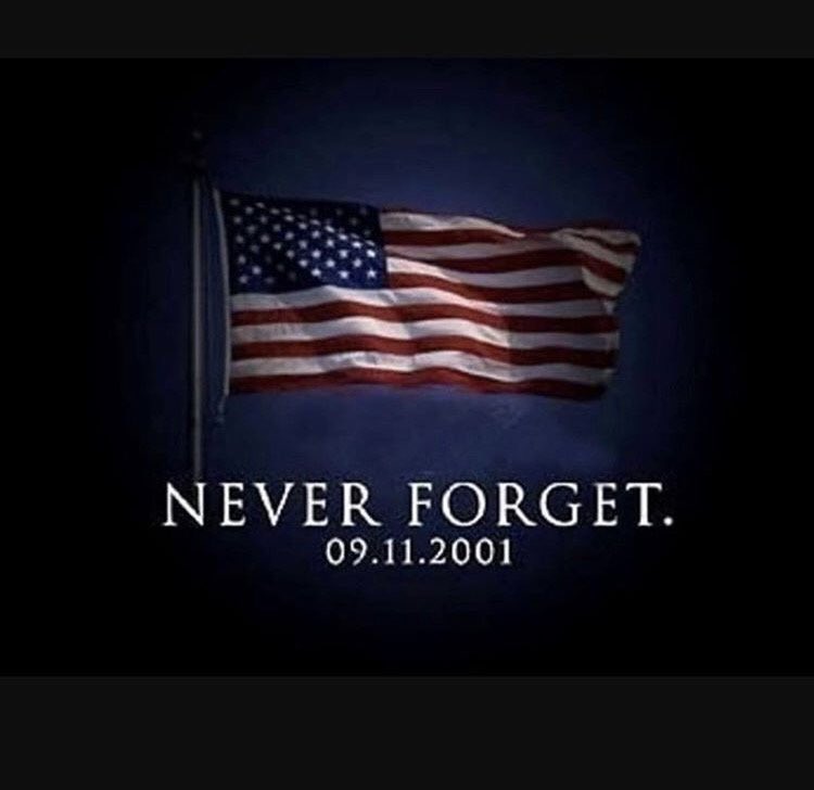 KnightsCircle's tweet photo. We're taking a moment today to remember those affected by 9/11 🙏🏼 #NeverForget https://t.co/n2077wGyye