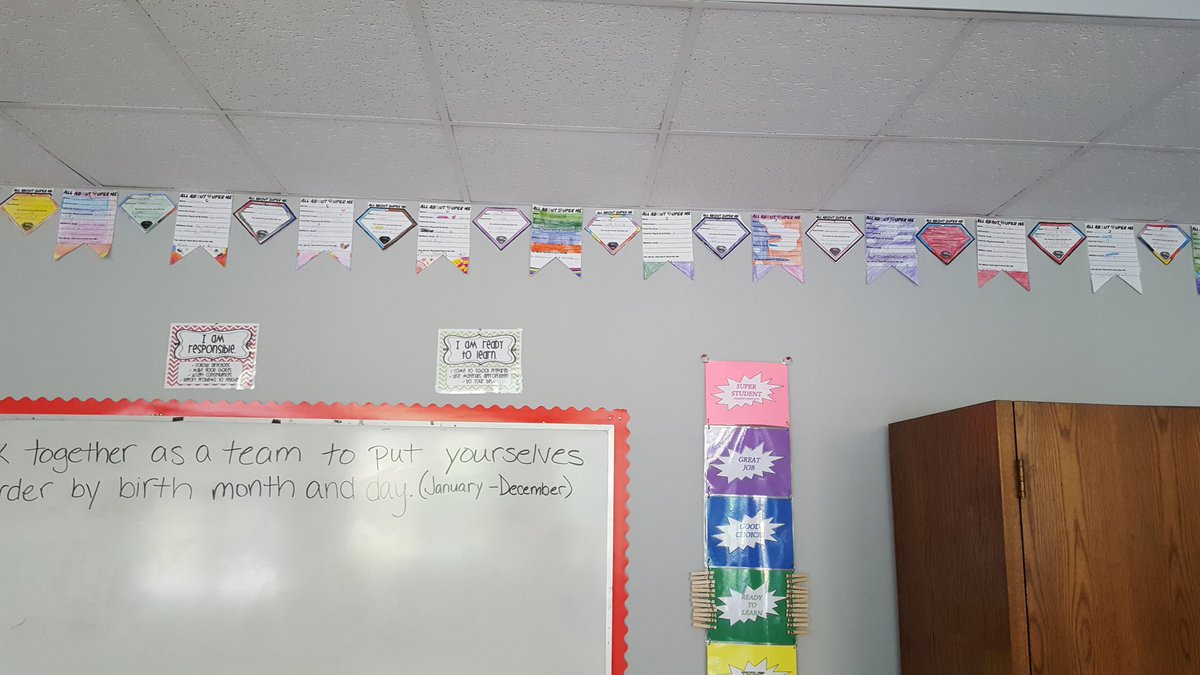 jmurraywestst's tweet photo. All About Super Me pennants!!! Starting our display in Health Headquarters for open house Wednesday!!! https://t.co/mfjGCcZh41