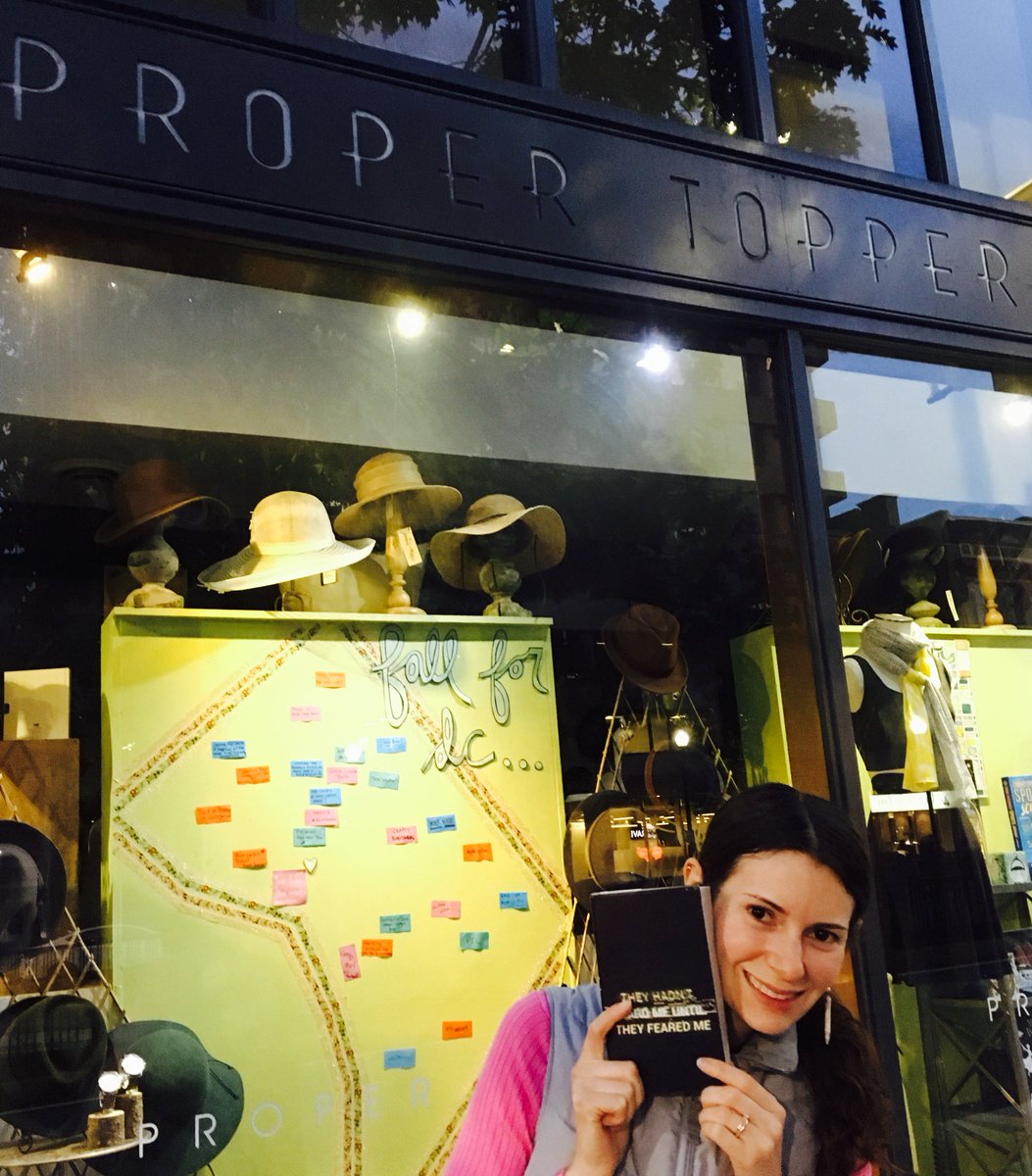 Fager_Dana's tweet photo. Perseverance pays off! 5 days and 7 establishments later, a book! Thank you so much to @ProperTopper and @dcpl! #UncensoredDC https://t.co/u9ywLOvKeN