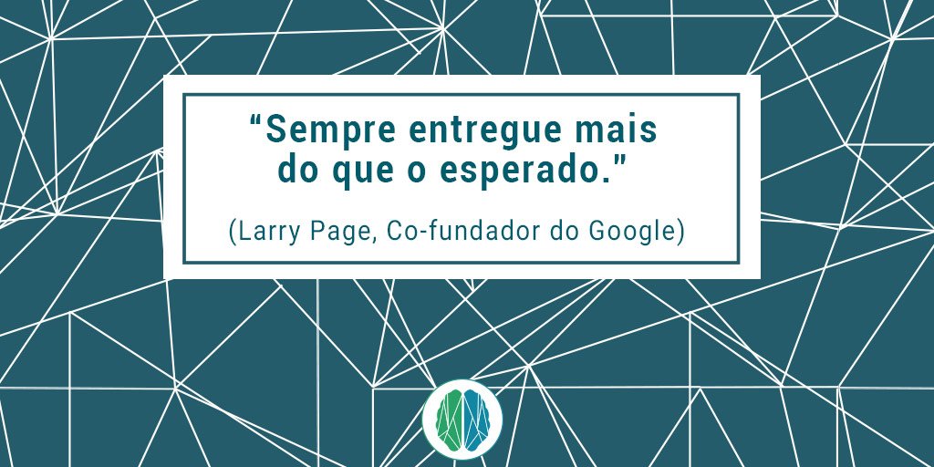 WeBrainDigital's tweet photo. Porque superar as expectativas é chegar mais longe. #LarryPage #Google #WeBrain https://t.co/VvrGx0ksO0
