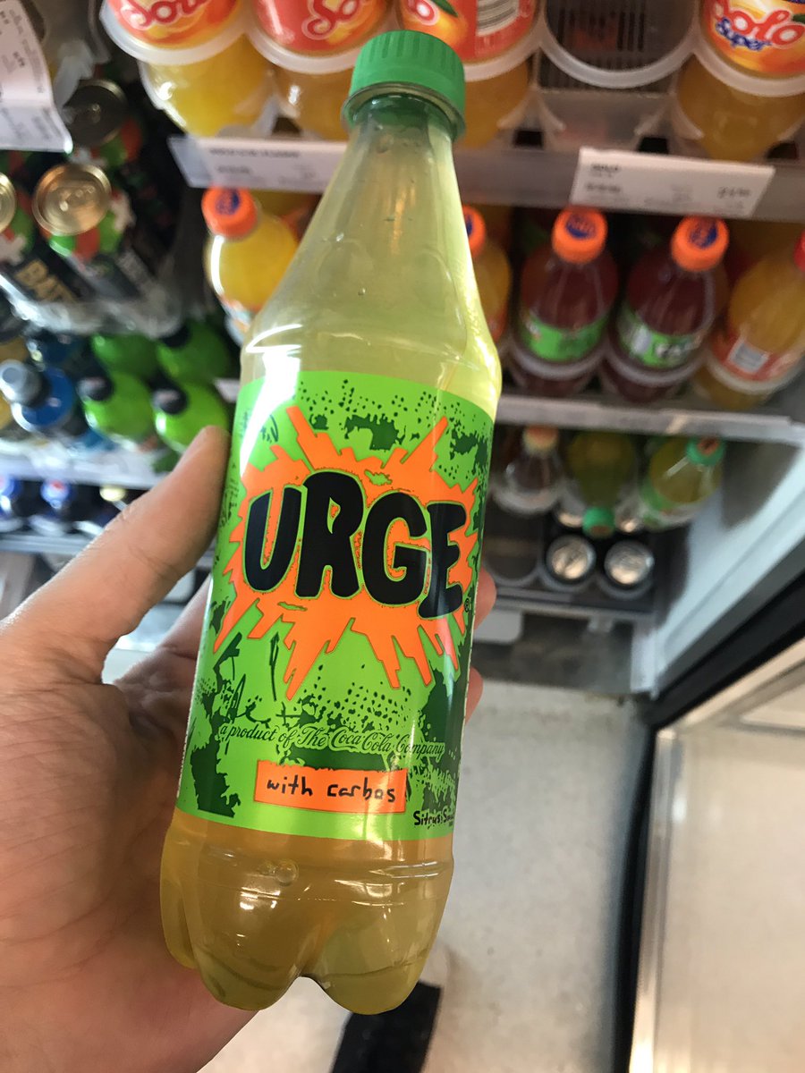 Sean Percival on X: "Norway is the only country you can still buy the 90s soda  Surge except they call it Urge here. https://t.co/wri3YQ57BC" / X