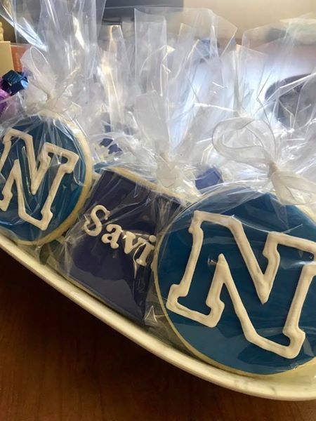 SavittLibrary's tweet image. How great are these #sugarcookies the @mixbakeshopreno made for our Savitt at Renown Ribbon Cutting! #UNRMed