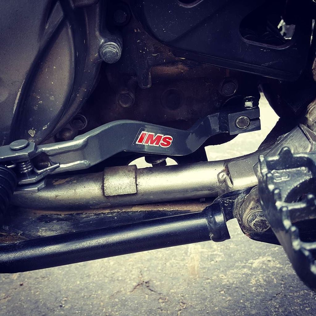 pspeers's tweet photo. New, longer shift lever on the KLR in preparation for Big Woods 200, thanks @imsproducts #bw200 #wabeno #dualsport… https://t.co/Zuvk2m9Ewc https://t.co/zDx0NuLIVY