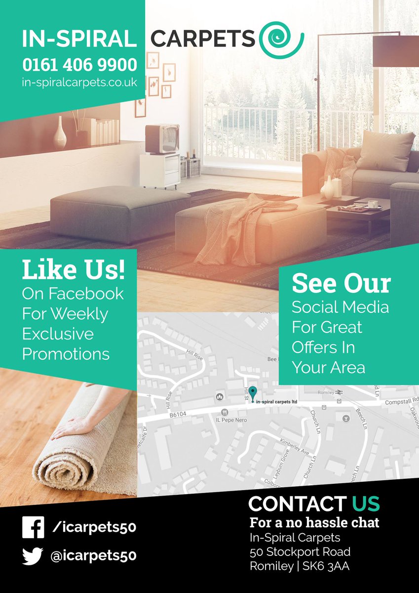 A new look 
#carpetshop #stockport #romiley