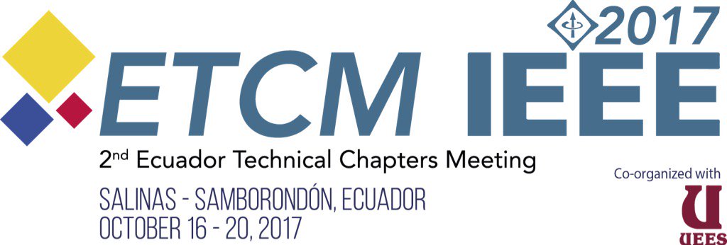 vilmaalvarez's tweet photo. @fisteuees @uees_ec Congreso Ecuador Technical Chapters Meeting (ETCM), organizado por la IEEE junto a la FISTE-UEES https://t.co/f9teIvbmyb
